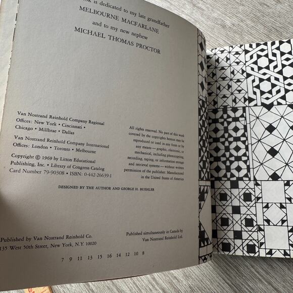 Principles Pattern Craftsmen Designers Richard Proctor 1969 Design Theory Book - Picture 5 of 7